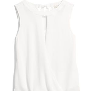 41 HAWTHORN Clearwater Mixed Material Blouse